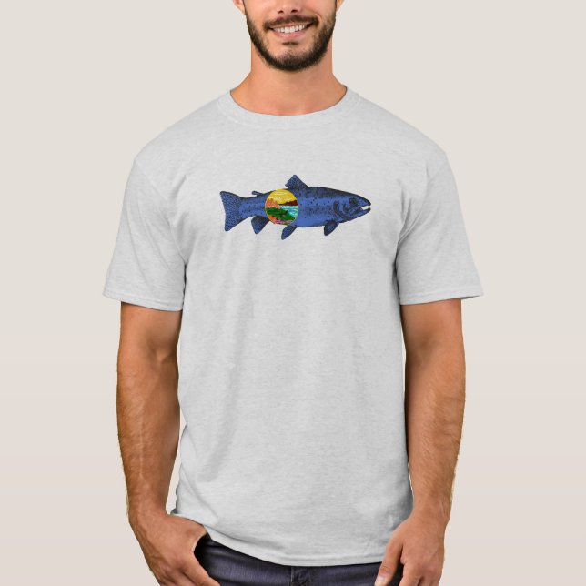 Fish Montana T-Shirt (Front)
