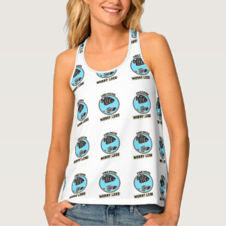 Fish More Worry Less Tank Top