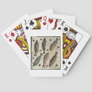 Fish (mosaic) poker cards