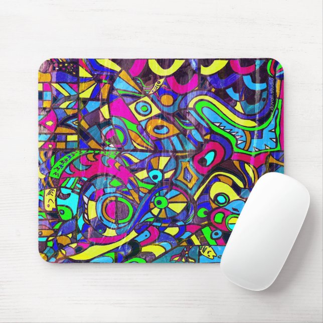 Fish Mousepad (With Mouse)