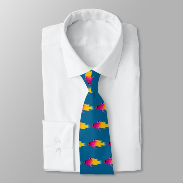 Fish Neck Tie (Tied)