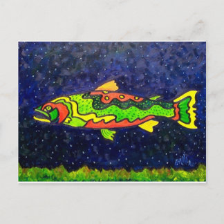 Fish of Color Postcard