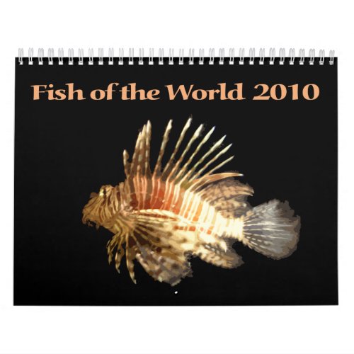 Fish of the World 2010 Calendar