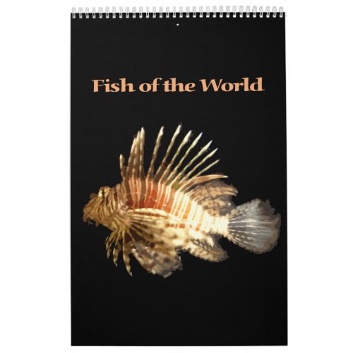 Fish of the World Calendar