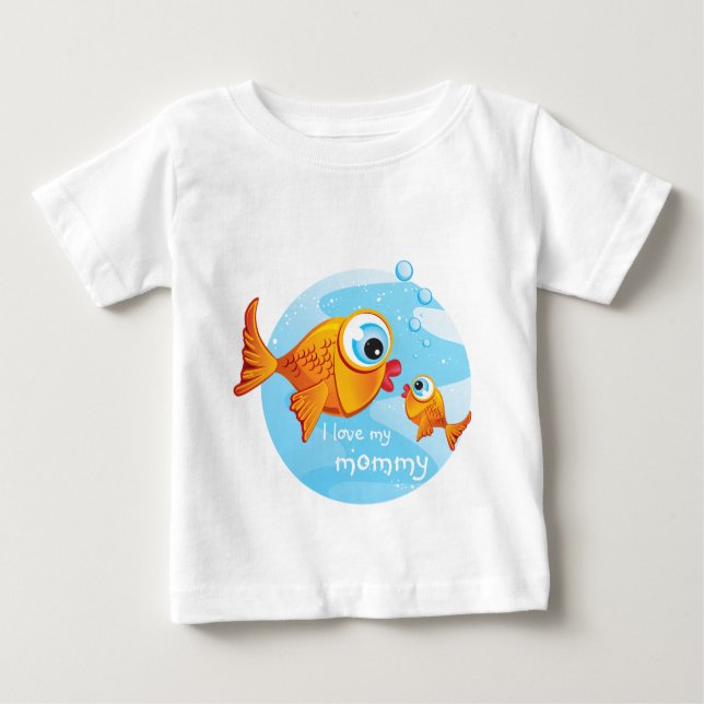 FISH - Olive & Pickle :: Baby T-Shirt (Front)