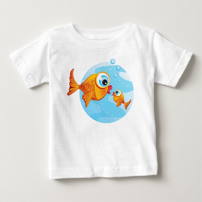 Fish - Olive & Pickle :: Baby T-Shirt (Front)