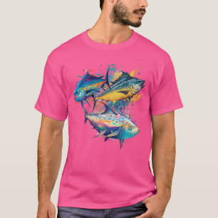 Fish On 3 Tuna'S Sportfishing T-Shirt
