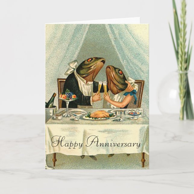 Fish on a Date Card (Front)