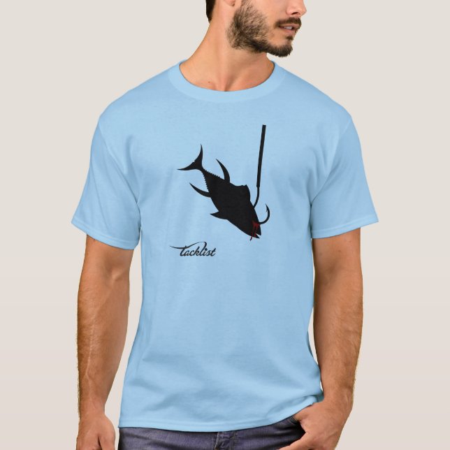 fish on a hook T-Shirt (Front)