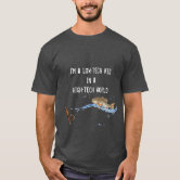 fish on fishing pole with fun quote T-Shirt