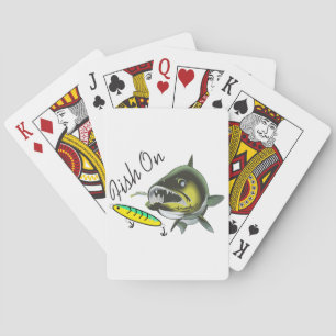 Fish On Poker Cards