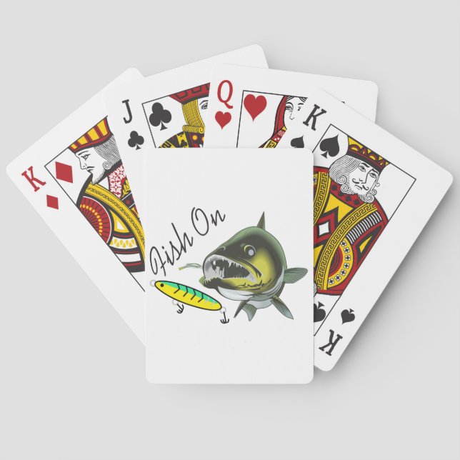 Fish On Poker Cards (Back)