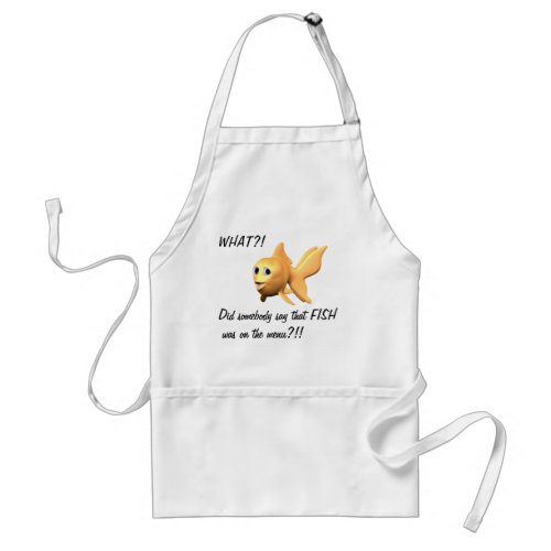 Fish on the Menu Apron