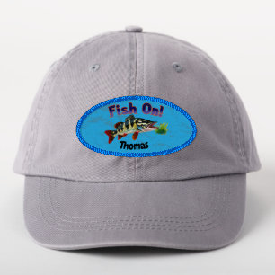 Fish On Trophy Pike In Natural Habitat Patch