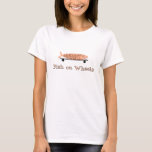Fish On Wheels T-shirt at Zazzle