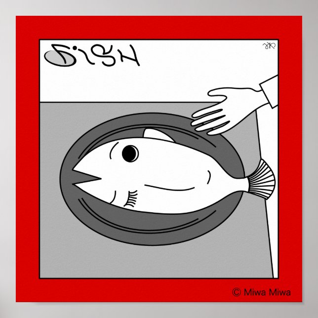 Fish or Girl Poster (Front)