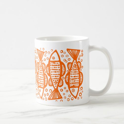 Fish _ Orange Coffee Mug