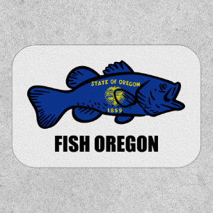 Fish Oregon Patch