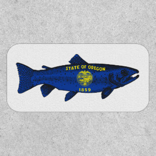 Fish Oregon Trout Patch