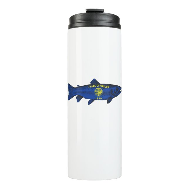 Fish Oregon Trout Thermal Tumbler (Front)