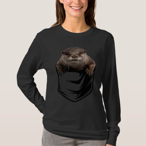 Fish Otter  Giant Otter T_Shirt