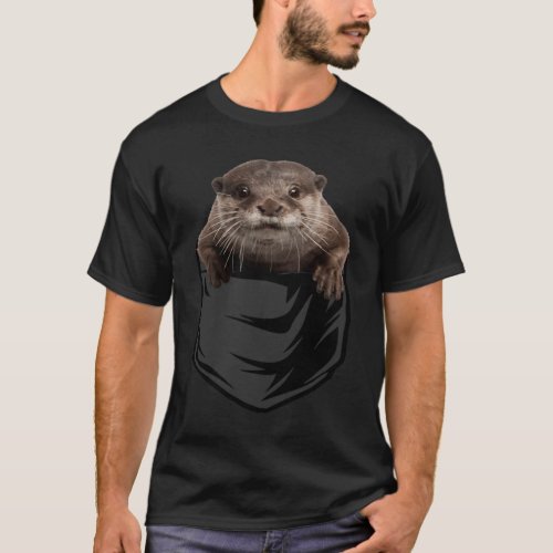 Fish Otter  Giant Otter T_Shirt