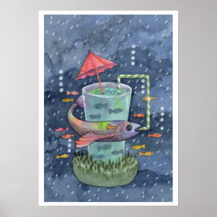 Fish Out Of Water Art Print
