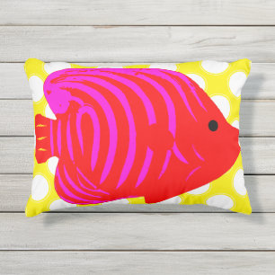 Fish Outdoor Pillow