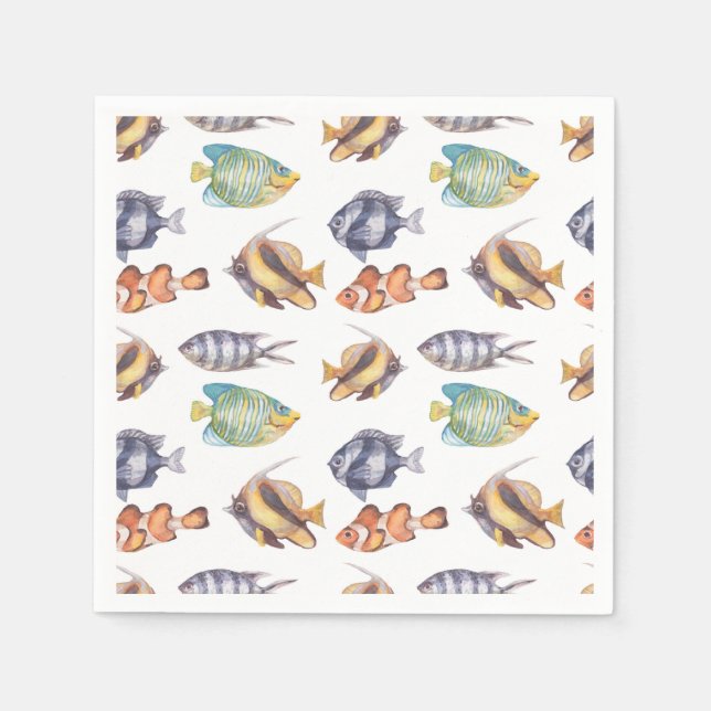 Fish Paper Napkins (Front)