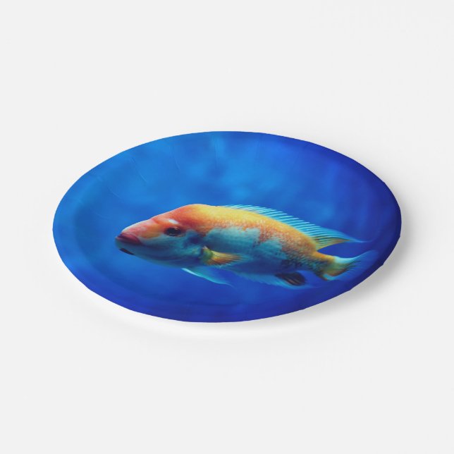 Fish Paper Plates (Angled)