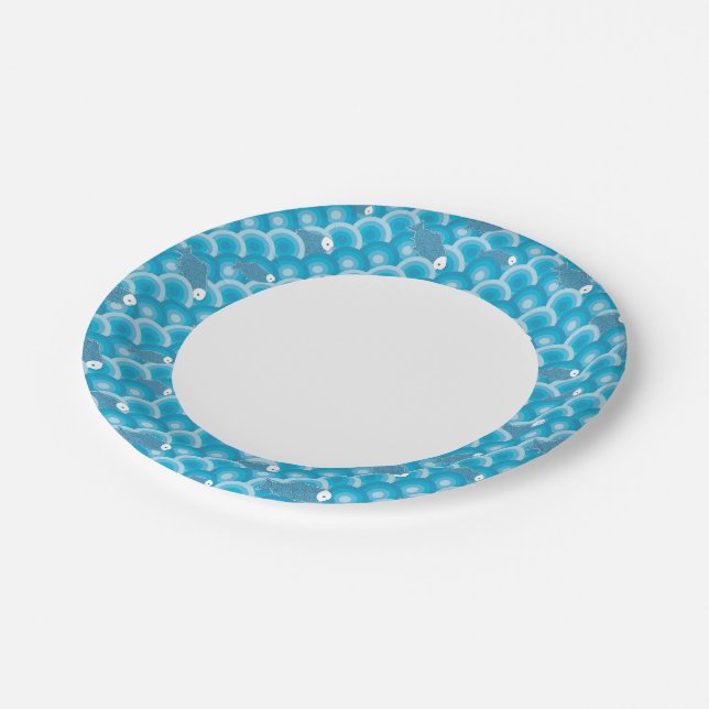 Fish Paper Plates (Angled)