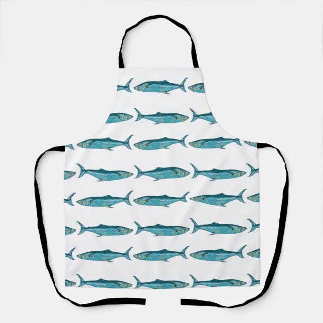 Fish Pattern Apron (Front)