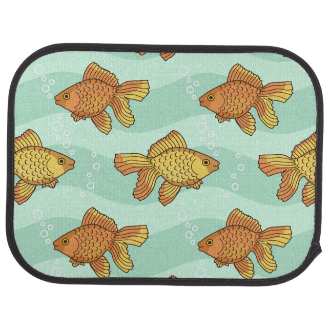 Fish-pattern Car Floor Mat (Rear)