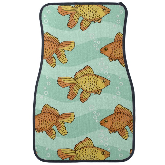 Fish-pattern Car Mat (Front)