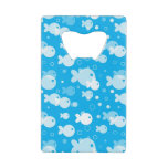 fish pattern credit card bottle opener