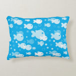 fish pattern decorative pillow