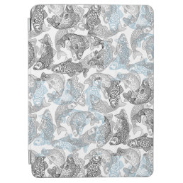Fish pattern design with 2 tone color 01 iPad air cover