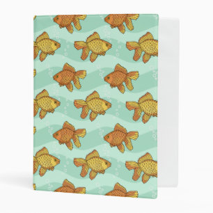 Fish-pattern Mini Binder