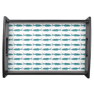 Fish Pattern Serving Tray
