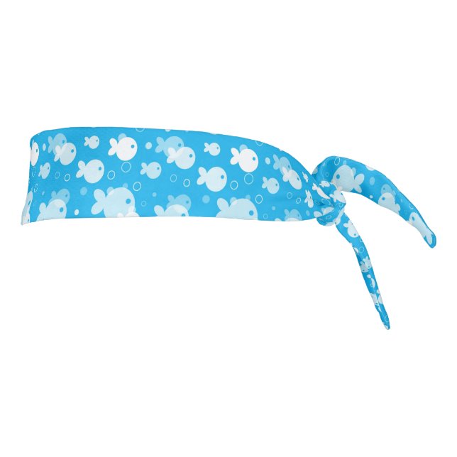 fish pattern tie headband (Rotate 90)