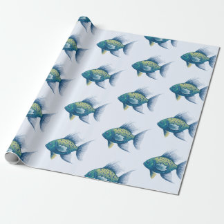 Fish Pattern Wrapping Paper