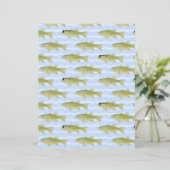 fish patterned paper (Standing Front)