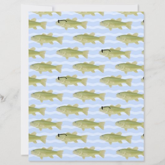 fish patterned paper (Front)