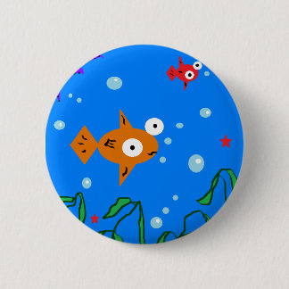 Fish Pinback Button