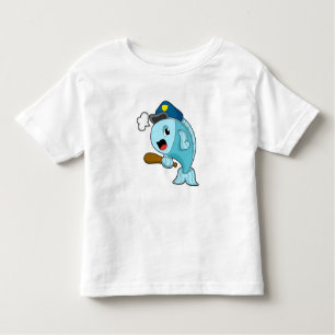 Fish Police officer Police hat Toddler T-shirt
