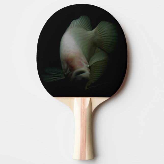 Fish Portrait Ping-Pong Paddle (Front)