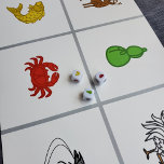 Fish Prawn Crab Asian Dice Game Betting Mat at Zazzle