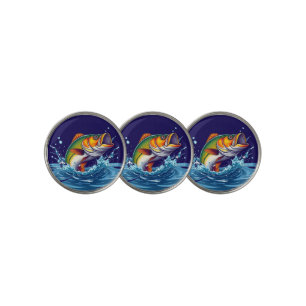 Fish-Reelin' in the Wins Golf Ball Marker