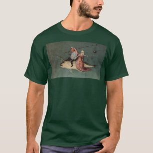 Fish riding peasants Hieronymus Bosch T-Shirt