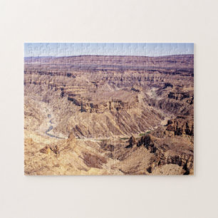 Fish River Canyon in South Namibia, Africa Jigsaw Puzzle